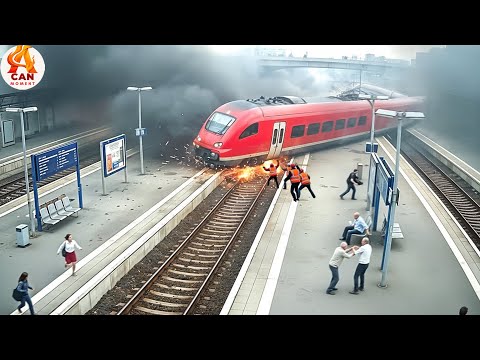 Most Unbelievable Train Moments Caught on Camera - Best of Month #217