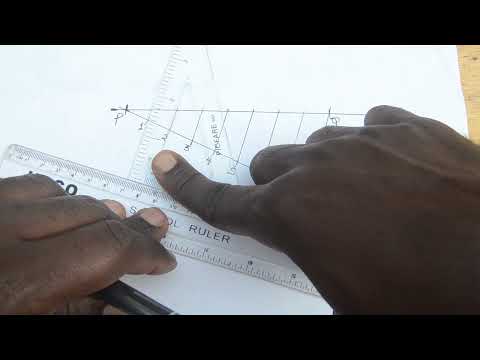 Dividing a line into equal Parts