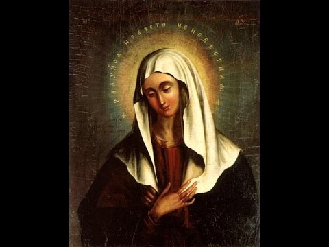 Песнь Богородицы → Величит душа Моя Господа