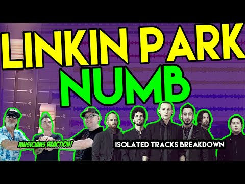 Linkin Park - Numb [ISOLATED TRACKS - REACTION & ANALYSIS] musicians react S06E05