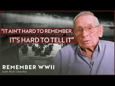 First Soldier On Omaha Beach Describes The Horror Of D-Day | Remember WW2