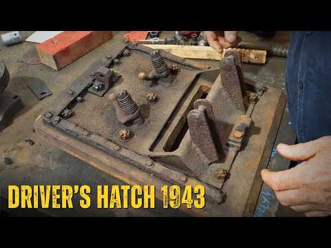 Restoring the Wespe’s Driver Hatch | WWII German SPG Rebuild with Daz