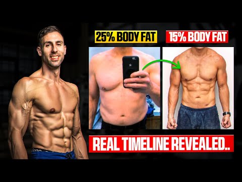 From 25% to 15% Body Fat: How Long It Really Takes