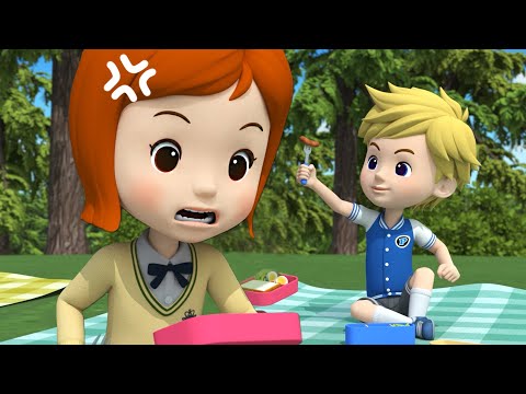 我去山里野餐│变形警车珀利 生活安全篇🚑│生活安全篇系列│和朋友们的野餐│儿童动画│变形警车珀利TV