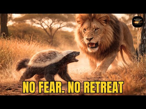 The Day a Honey Badger Stood Its Ground Against a Lion.