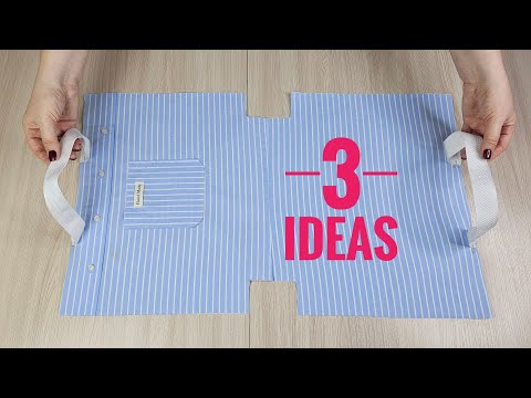 3 Coolest Bags Made From Shirts That Have Been Gathering Dust In Your Closet