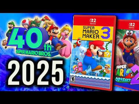Predicting Super Mario's 40th Anniversary!