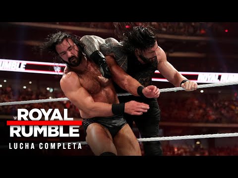 LUCHA COMPLETA: Royal Rumble Masculino: Royal Rumble 2020