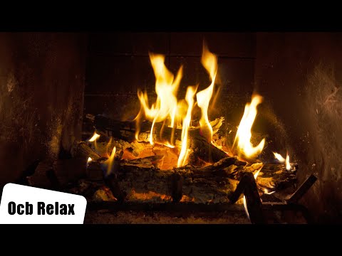 Relaxing Piano Music and Fireplace 24/7 - Sleep, Meditate, Study, Relax, Stress Relief