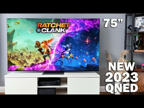 NEW 2023 75 inch TV LG 4K QNED81 | Unboxing, Setup + First Impressions