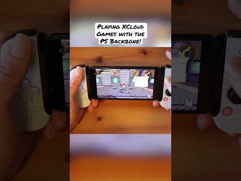 Playing XCloud Games with the PlayStation Backbone! #shorts