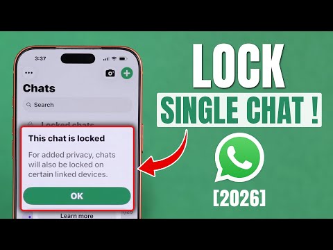 How to Lock Single Chat in WhatsApp! [iPhone & Android]