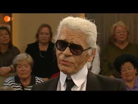 Karl Lagerfeld bei Johannes B. Kerner (5/8)