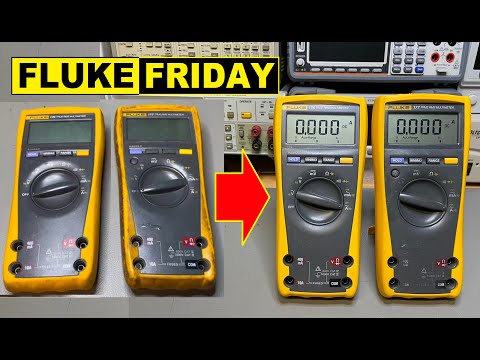 TA-0414: Fluke Friday (E22) 175 177 179 Repair - Cleanup - 77-IV
