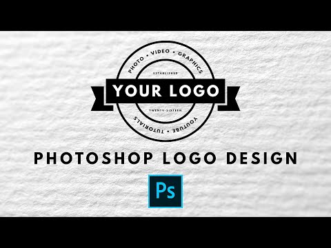 10 Easy and FREE Photoshop Logo Design Ideas – How to Design a Logo in Adobe Photoshop for Beginners