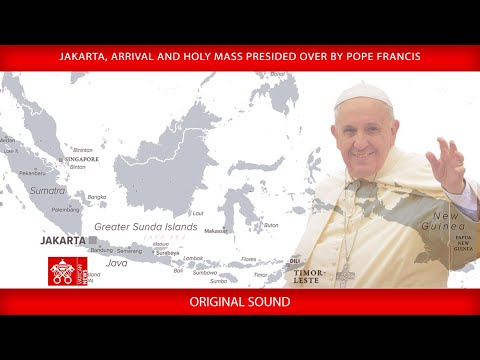 5 September 2024, Jakarta, arrival and Holy Mass | Pope Francis