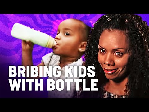 This Mom Controls Her Kids With "The Bottle"