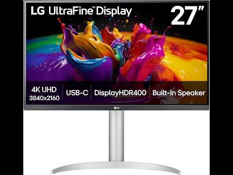 Review: LG 27UP850K-W 27-inch 4K UHD Monitor HDR400 USB-C 90W PD Built-in Speakers