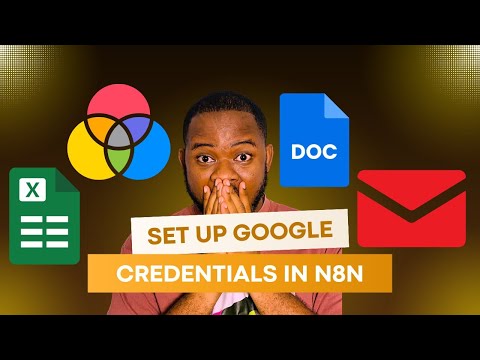 Connect your Google credentials in N8n(simple set-up) 