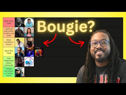The Bougie Negro Tier List