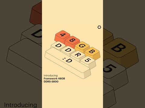 48GB DDR5 is now available on the Framework Marketplace.