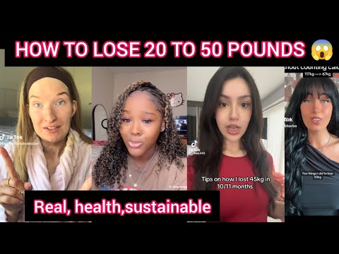 HOW TO LOSE 20 TO 50 POUNDS FASTER 😱