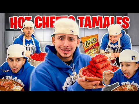 COOKING W/ BLESIV *HOT CHEETO TAMALES*