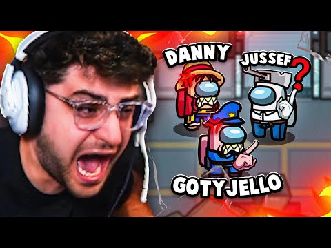 ELI & DANNY ESKALIEREN WEGEN JUSSEF MIT NEUEM SQUAD!😡 AMONG US mit Willy, Mert, Danny & Co. 🔥