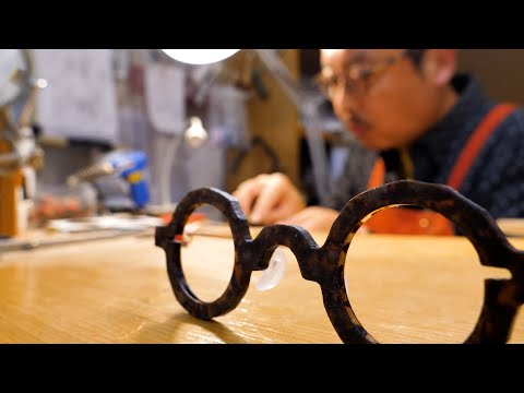 Process of Making Unique Looking Handmade Glasses. Korean Glasses Artisan.