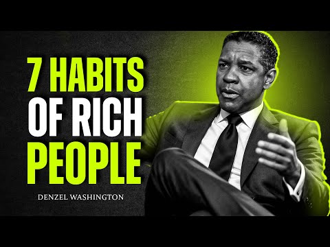 How to Think Like the Wealthy | Denzel Washington Motivational Speech