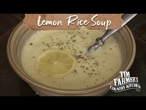 Lemon Rice Soup | Traditional Greek Recipes
