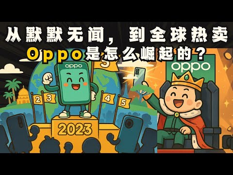 从默默无闻，到全球热卖！Oppo是怎么崛起的？