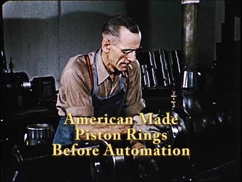 The Story of Perfect Circle Piston Rings (c.1956) — Molten Metal to Finished Parts in USA 1950's