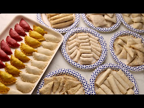 ازاي شوية دقيق وماء يحضروا مائدة أطباق جانبية لذيذة !