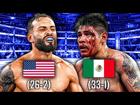 VIOLENT BRAWL! Emanuel Navarrete (Mexico) vs Christopher Diaz (USA) Full Fight Highlights HD