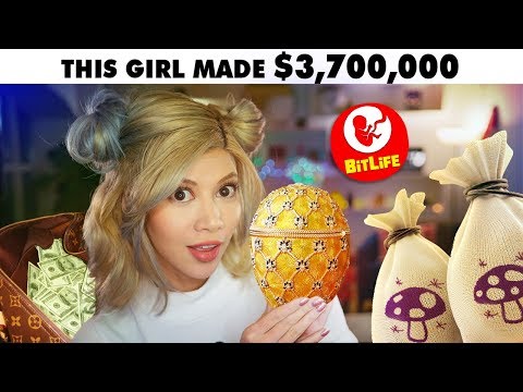 Selling Weird Things to get RICH... in Bitlife