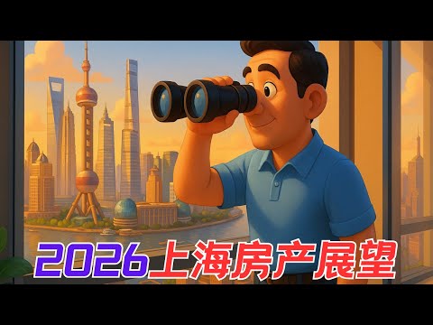 2026年的上海房产市场展望  新房中的豪宅会继续领跑么？二手房价能触底么？【昆哥看房产EP226】
