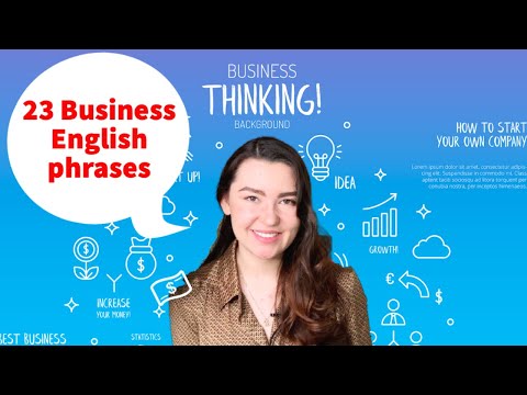 23 Business English that you MUST know if you want to work in an international company
