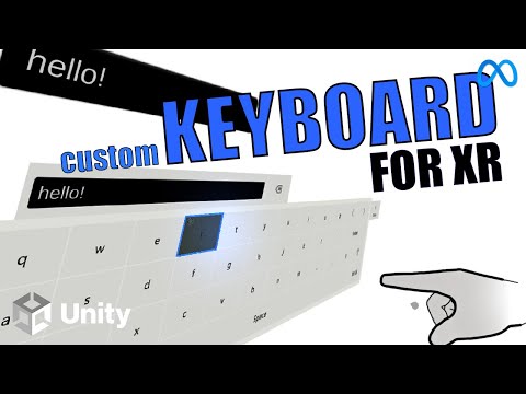Step-by-Step Custom XR Keyboards with Meta SDK Tutorial [QUEST/UNITY VR]
