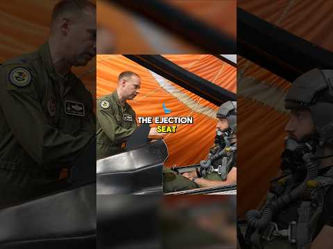Did you catch that part? ... the ejection? The ejection seat? 🛩⚠️ #pilot #f16 #topgun