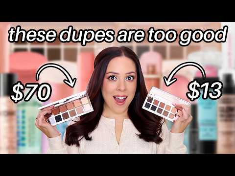 These drugstore makeup dupes are SO GOOD (the best ones yet!)