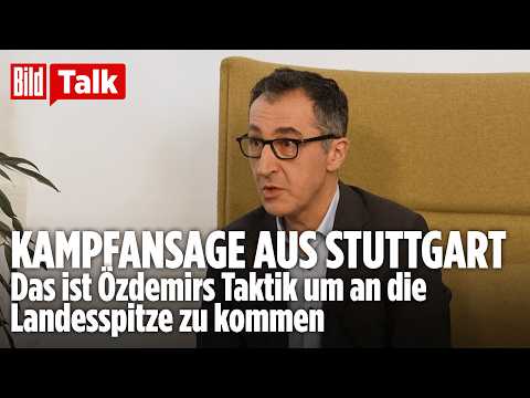 VOM BUNDESTAG IN DIE LANDESPOLITIK: Cem Özdemir erklärt, wie er Baden-Württemberg führen will