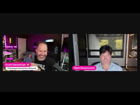 Mark Russinovich and Scott Hanselman "Healthy Debate"