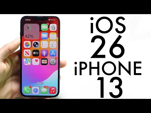 iOS 26 OFFICIAL On iPhone 13! ()Review)