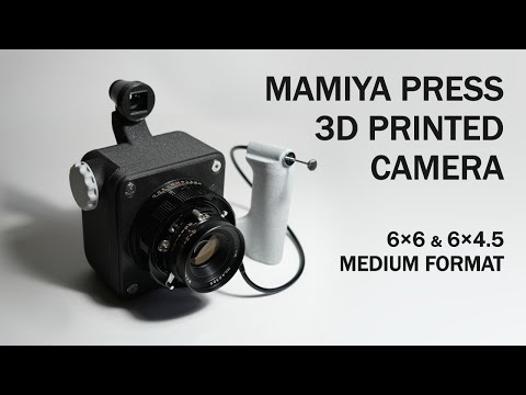 3D Printed Medium Format Camera - Version 3