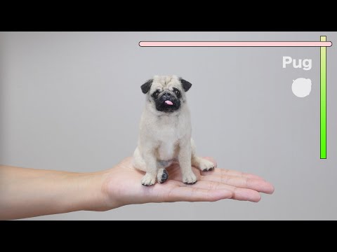 Making a Pug with Needle Felting