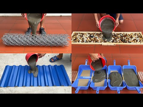 4 Most Beautiful Cement Plant Pot Ideas Made From Familiar Materials - Make Plant Pots At Home
