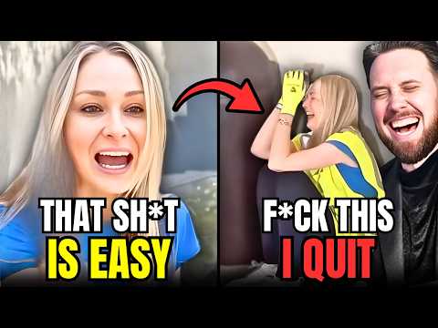 Feminist Tries A Man's Job & Instantly REGRETS It