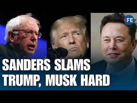 Bernie Sanders Slams Trump, Musk And Billionaires In Fiery NYC Rally | US NEWS | WORLD NEWS