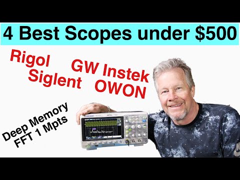 Top 4 Oscilloscopes under $500 #bestoscilloscope #toposcilloscope #bestscope